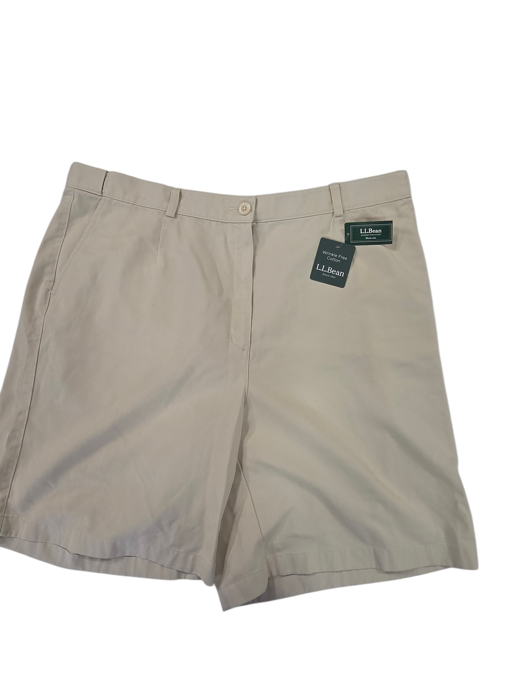 L.L. Bean Women's Shorts — Light Khaki 18W
